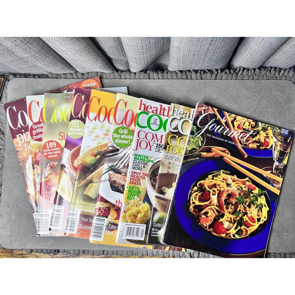 Cooking Light Taste Of Home Magazines Mixed Lot